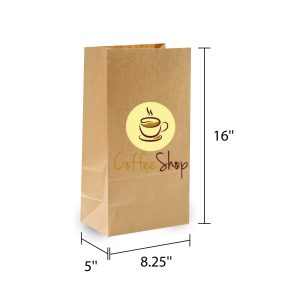 Bolsas de papel 16 con impresión