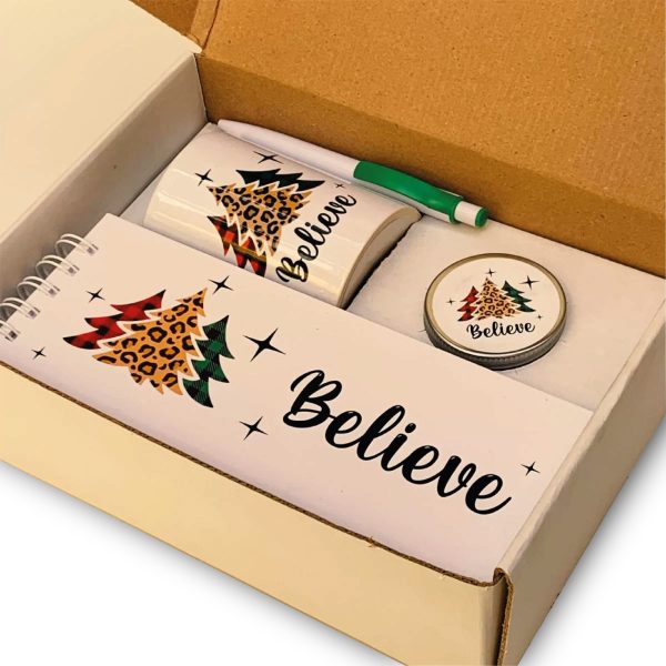 Kit de regalo taza, vela y agenda