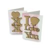 tarjeta personalizada con figura