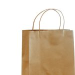 Bolsa kraft con cordon de papel