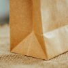 Bolsa kraft con asa