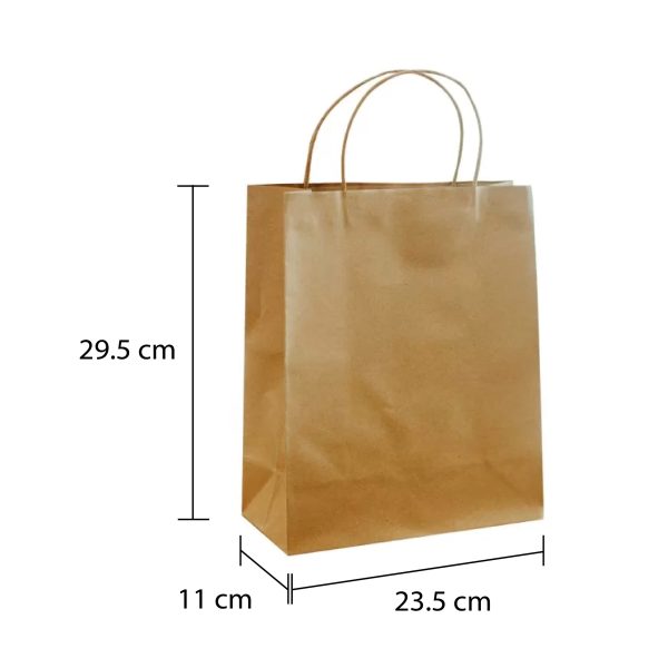 Bolsa con cordón de papel