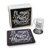 Kit de regalo personalizado mousepad más posavaso más taza