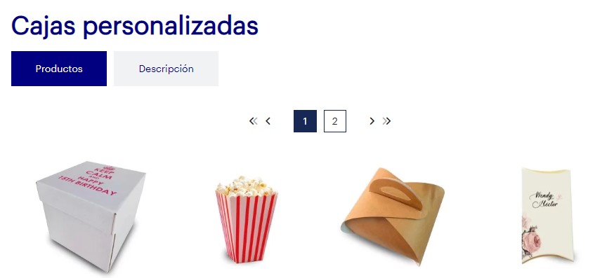 Cajas y empaques