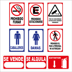 rotulos en pvc
