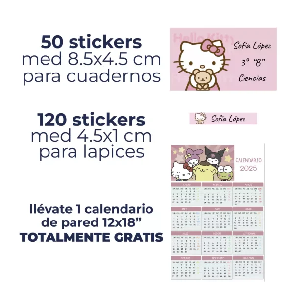 REGRESO A CLASES STICKERS